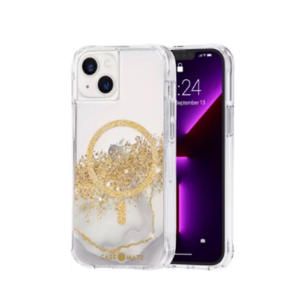 Case-Mate Karat Marble Case with MagSafe for iPhone 13 Cmd48228-08 NWT
